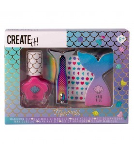 ΠΑΙΔΙΚΟ ΣΕΤ ΜΑΝΙΚΙΟΥΡ CREATE IT! MERMAID MANICURE